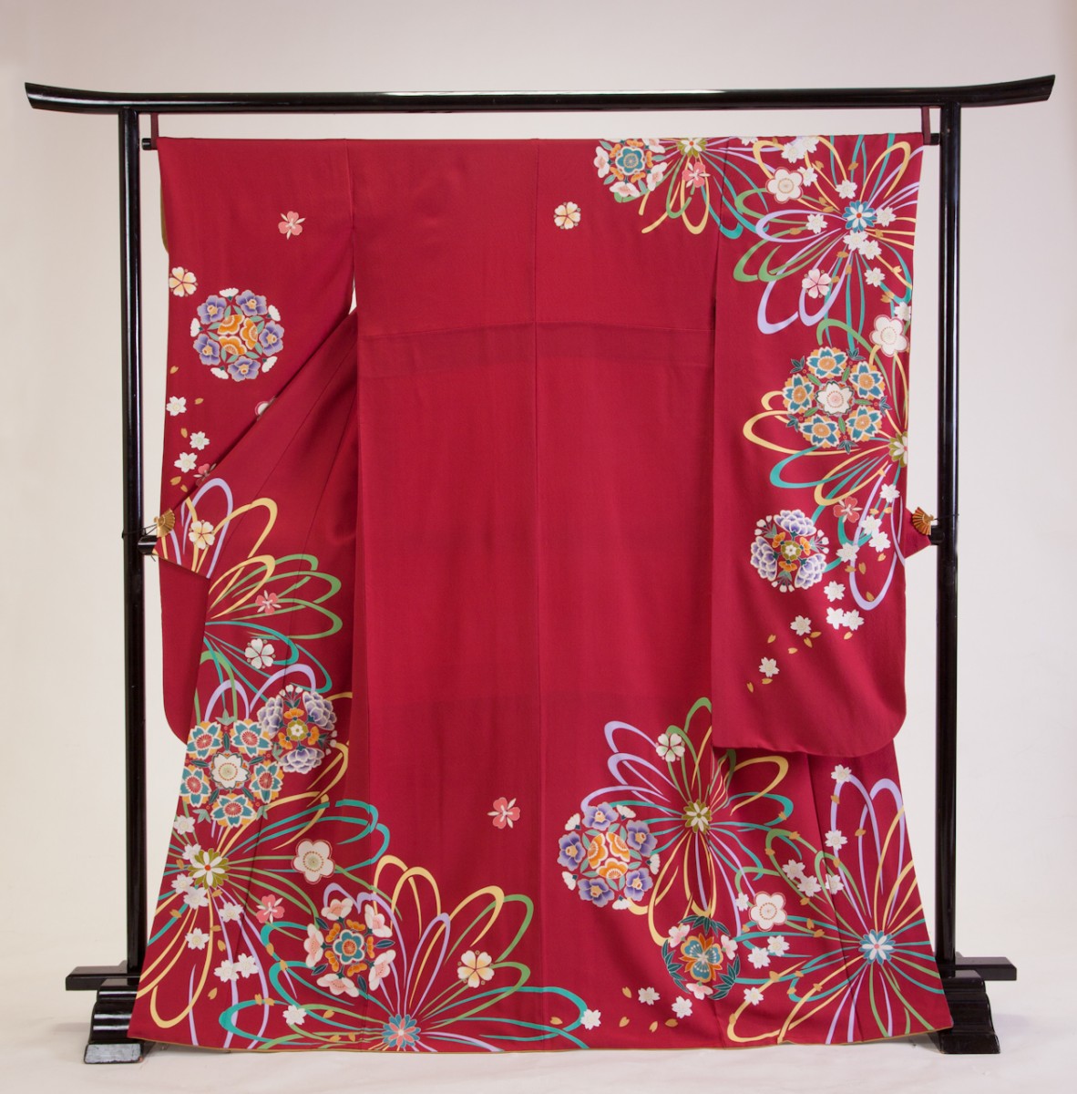 花束に工芸菊1
