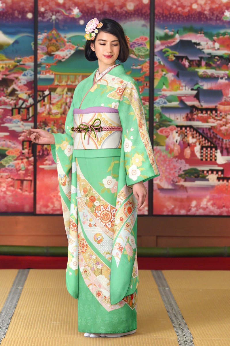 束ね熨斗に枝垂れ小花2