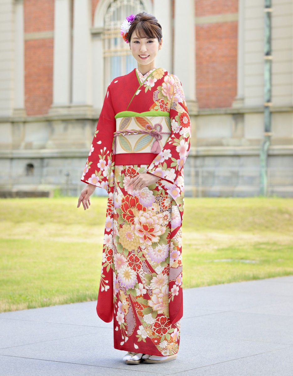 牡丹草花文様に束ね熨斗2
